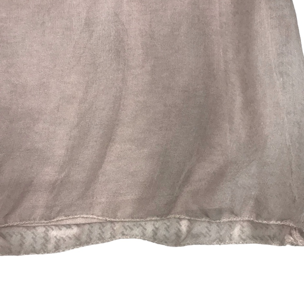 Amanti 100% Silk Blouse Made in Italy Lace Trim Top Size Small - Picture 3 of 15